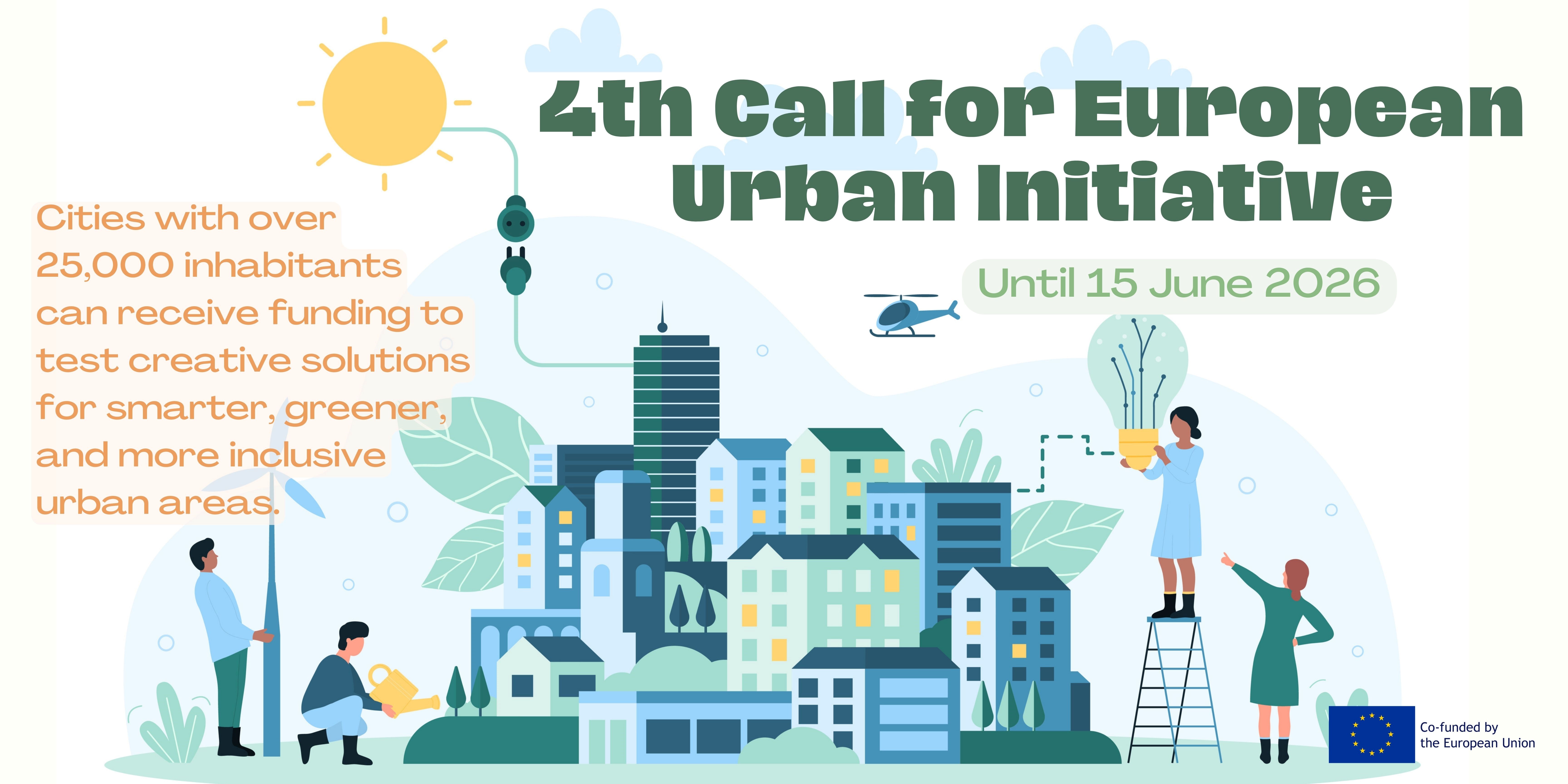 Otvoren 4. poziv Europske urbane inicijative za inovativne projekte gradova