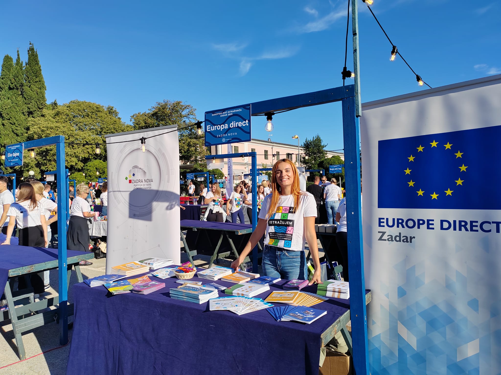 ZADRA NOVA i EUROPE DIRECT Zadar na Europskoj noći istraživača