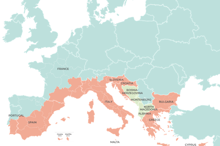Najava 8. poziva u sklopu Programa transnacionalne suradnje Euro-MED 2021-2027
