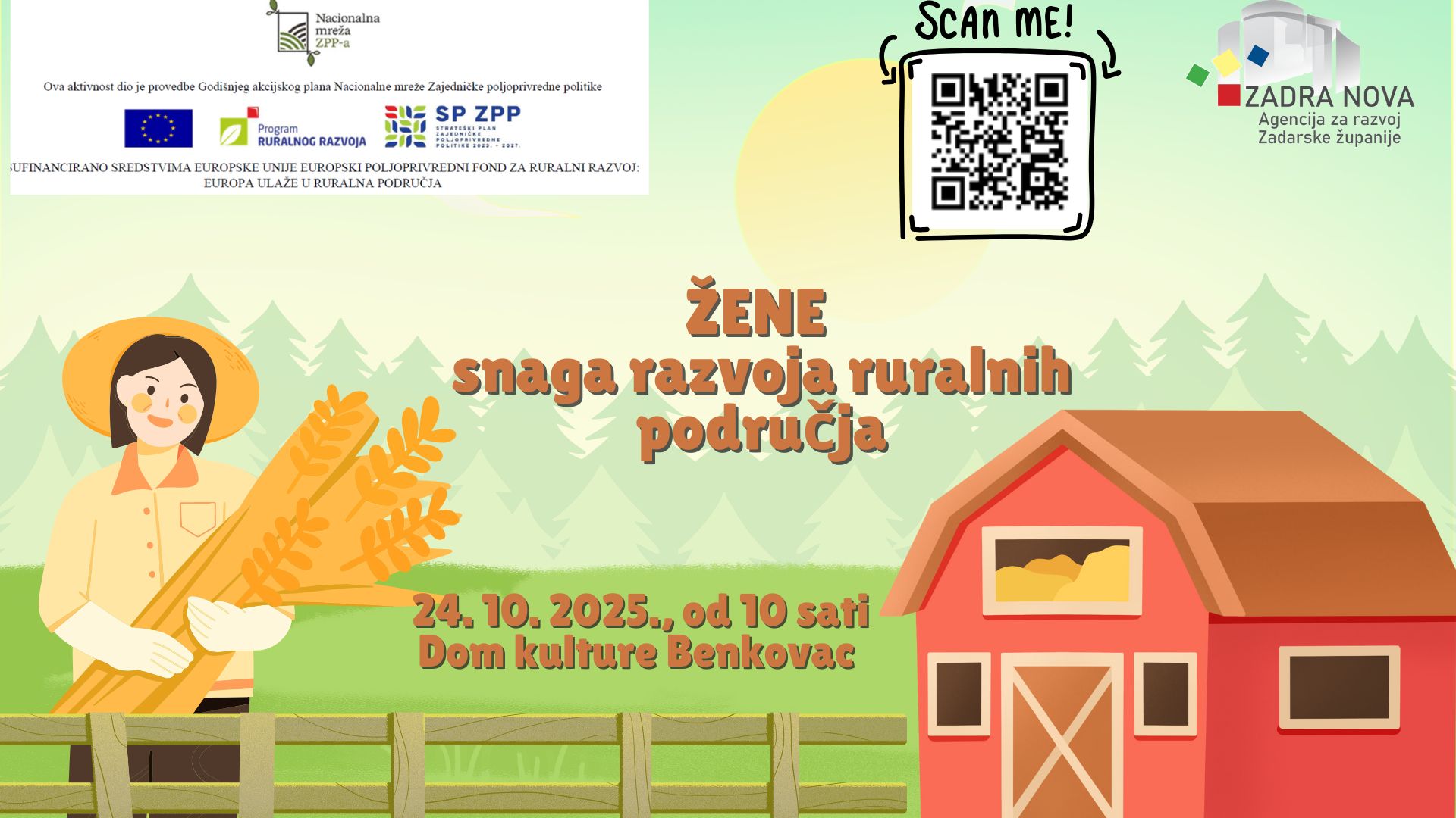 Poziv na konferenciju „Žene - snaga razvoja ruralnih područja“