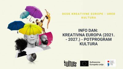 INFO DAN: Kreativna Europa (2021. – 2027.) - potprogram Kultura