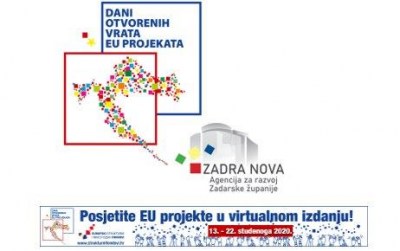 ZADRA NOVA u kampanji „Dani otvorenih vrata EU projekata 2020.“