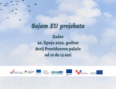 Poziv na sudjelovanje na Sajmu EU projekata u Zadru