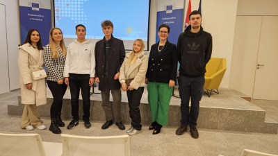 Zadarski srednjoškolci sudjelovali na događanju “Moj EU glas!“ u Zagrebu