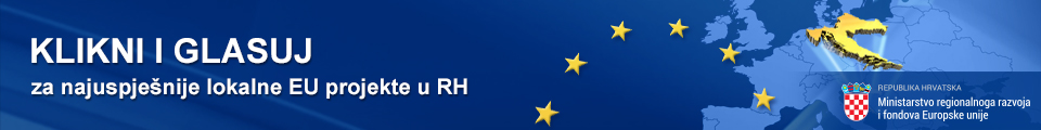 KLIKNITE I GLASUJTE! Izbor za najuspješniji lokalni EU projekt u RH 2012.-2014.